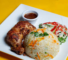 Jollof Rice with Chicken